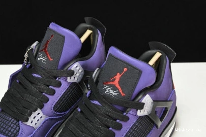 Jordan Travis Scott 4 Purple Retro x 1111